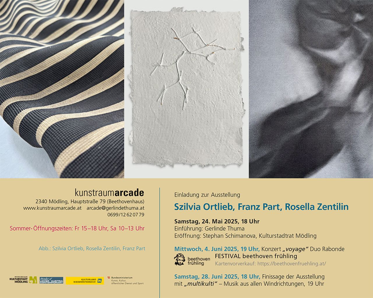 Flyer zur Ausstellung
